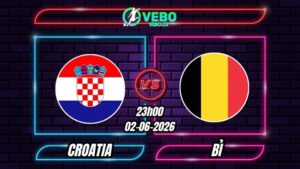Nhận định Croatia vs Bỉ 23h00 ngày 02/06/2026