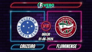 Soi Kèo Cruzeiro vs Fluminense 06h30 - 01/06/2026