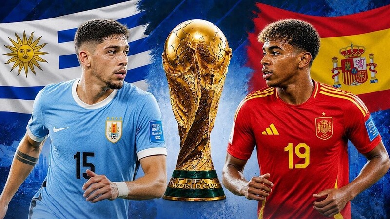 Uruguay vs Tây Ban Nha - Tạm biệt đại diện Nam Mỹ