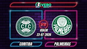 Nhận định Coritiba vs Palmeiras 05h30 ngày 23/07/2026