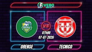 Soi Kèo Orense vs Tecnico 07h00 - 07/07/2026