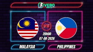 Soi Kèo Malaysia vs Philippines 20h00 - 08/08/2026